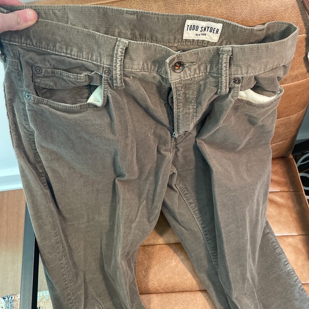 Todd snyder corduroy pants